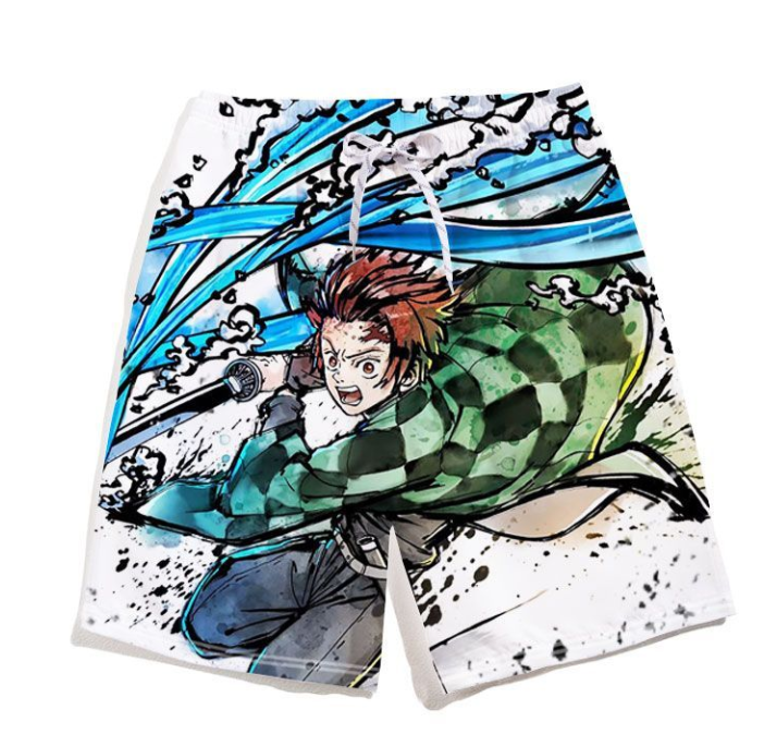 Anime Merchandise Women - Demon Slayer Shorts for Men and