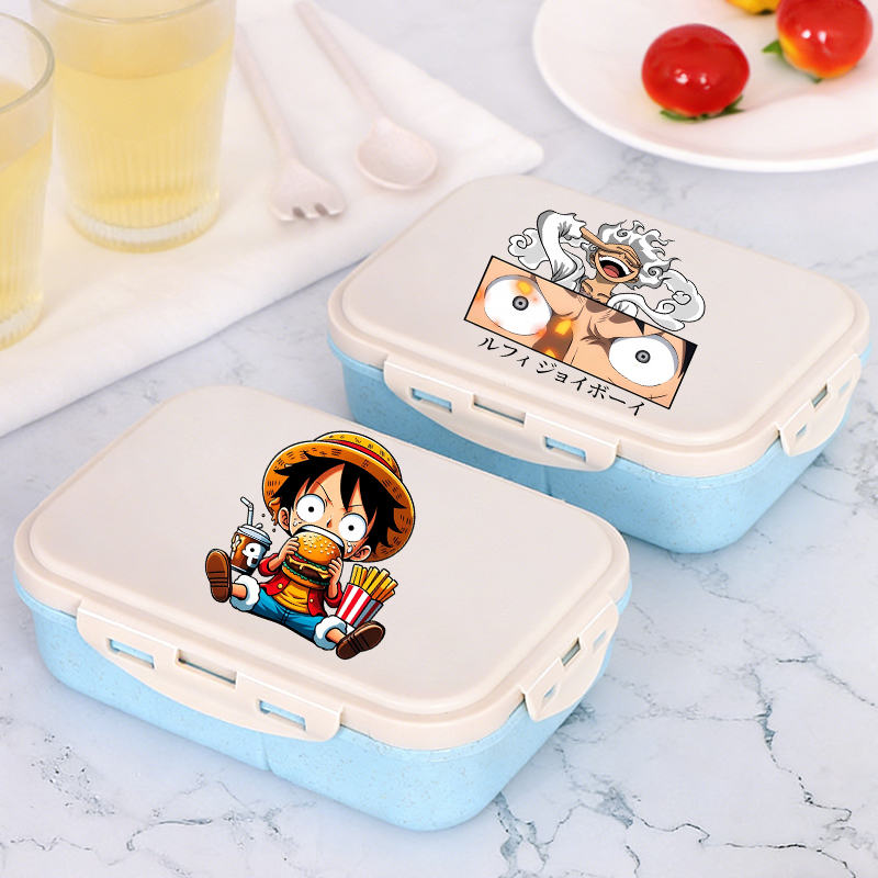 Anime One Piece Merchandise - One Piece Boy Girl Bento Lunch