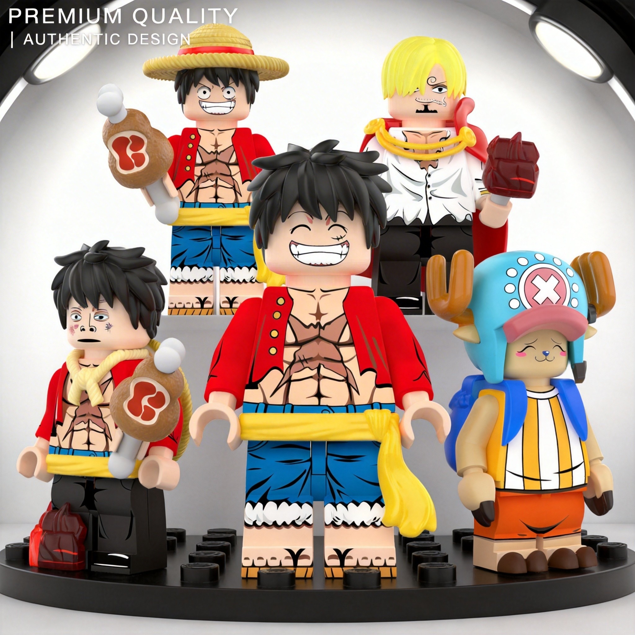 Anime One Piece Merchandise - One Piece Minifigures Lego Compatible Collectible