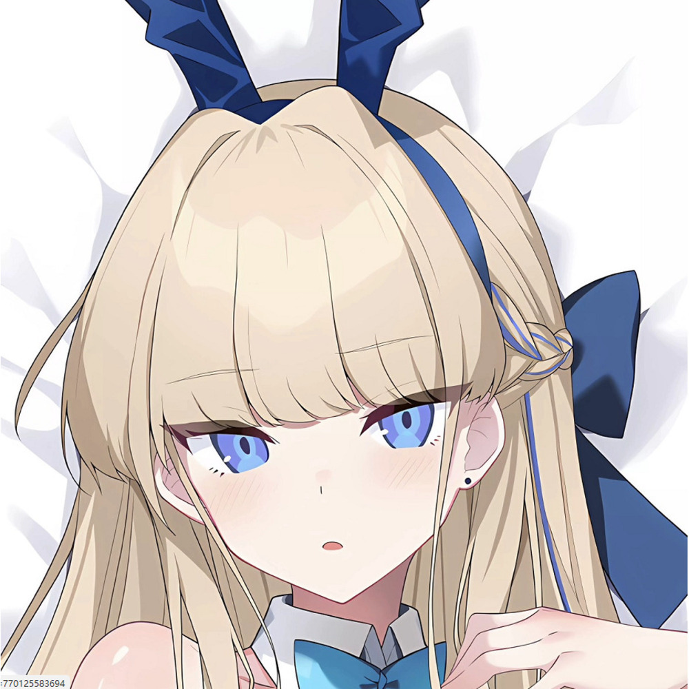 Body Pillow Cover - Blue Anime Archive- ASUMA TOKI Sexy