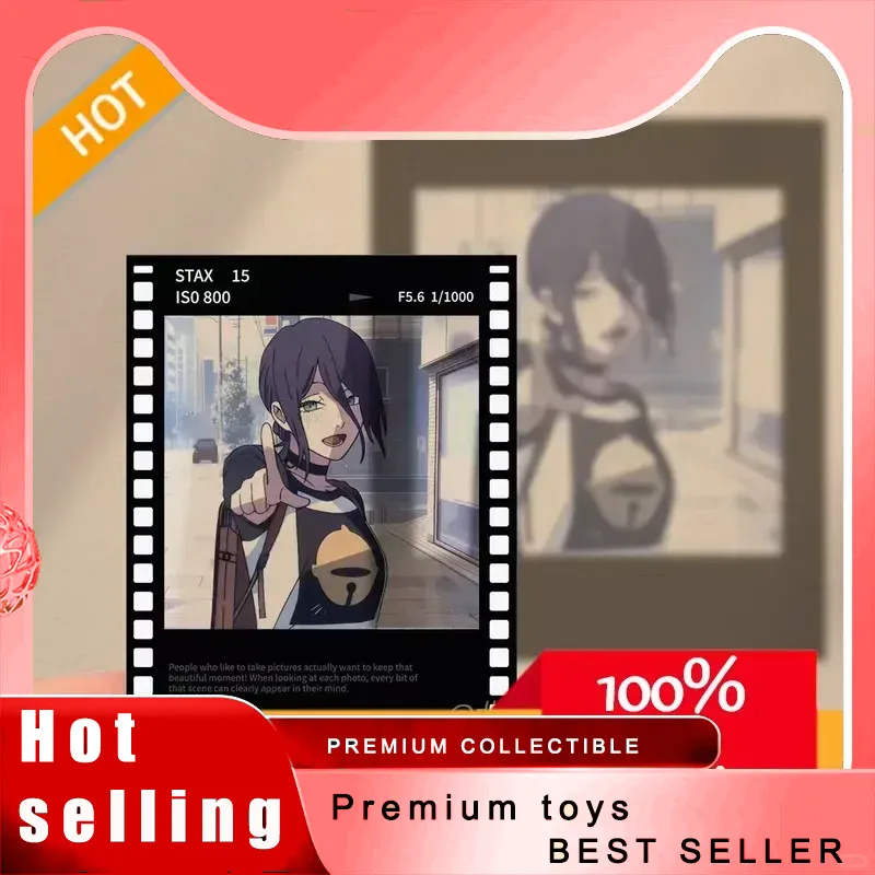 Anime Merchandise Men - Chainsaw Man Reze Arc Polaroid Style