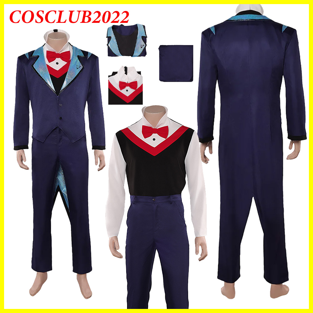 Anime Merchandise Men - Hotel Anime Vox Cosplay Uniform Costume