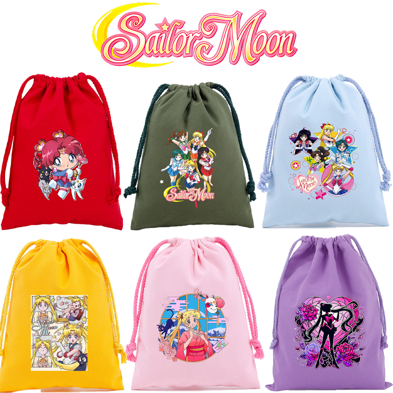 Sailor Moon Small Drawstring P - Anime Tote Bag review and price