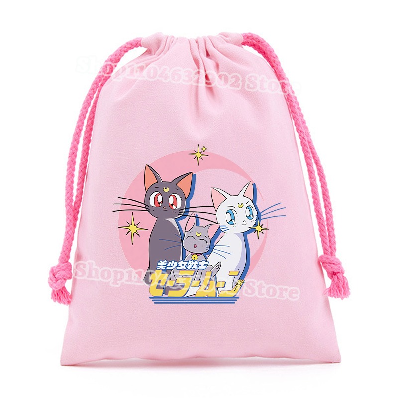Sailor Moon Small Drawstring P - Anime Tote Bag review and price