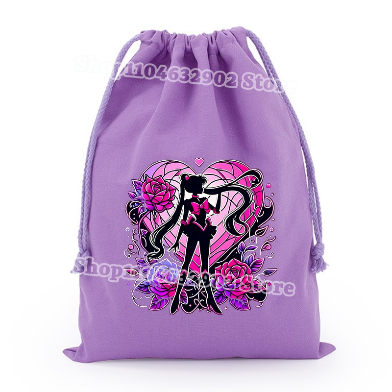 Sailor Moon Small Drawstring P - Anime Tote Bag review and price