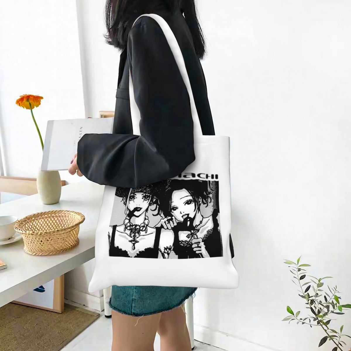 Women Men Nana Hachi Anime Tot - Anime Tote Bag review and price
