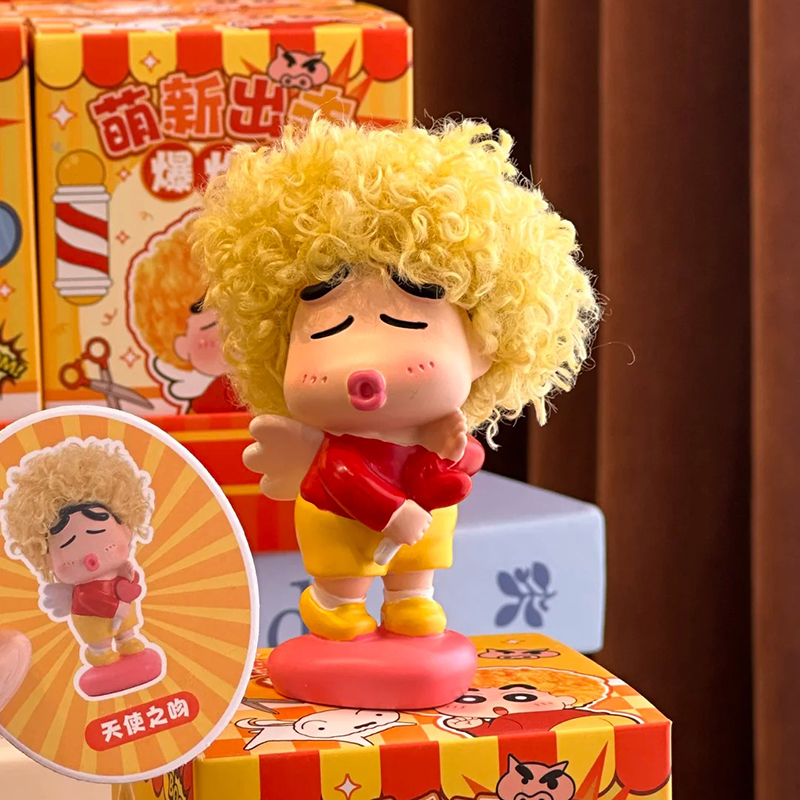 Newbie Attack Afro Crayon Shin - Anime Merchandise Women review and price