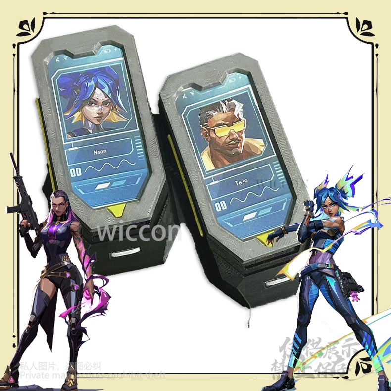 Valorant Agent jett raze neon  - Anime Merchandise Names review and price