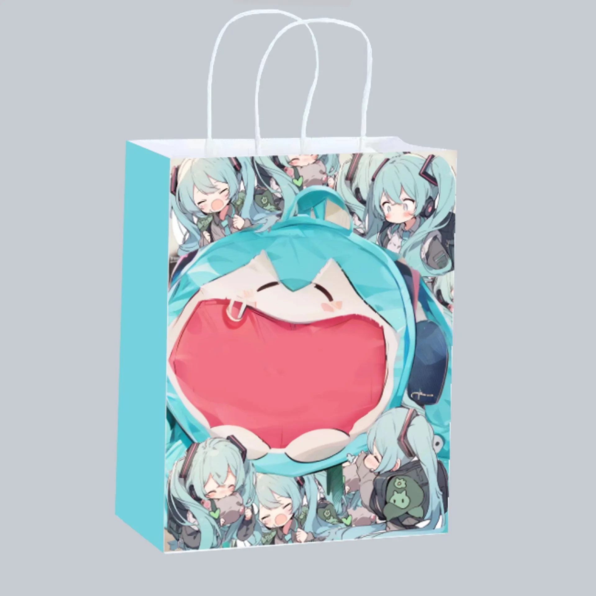 Cute Anime Hatsune Miku Paper  - Anime Merchandise Bag review and price