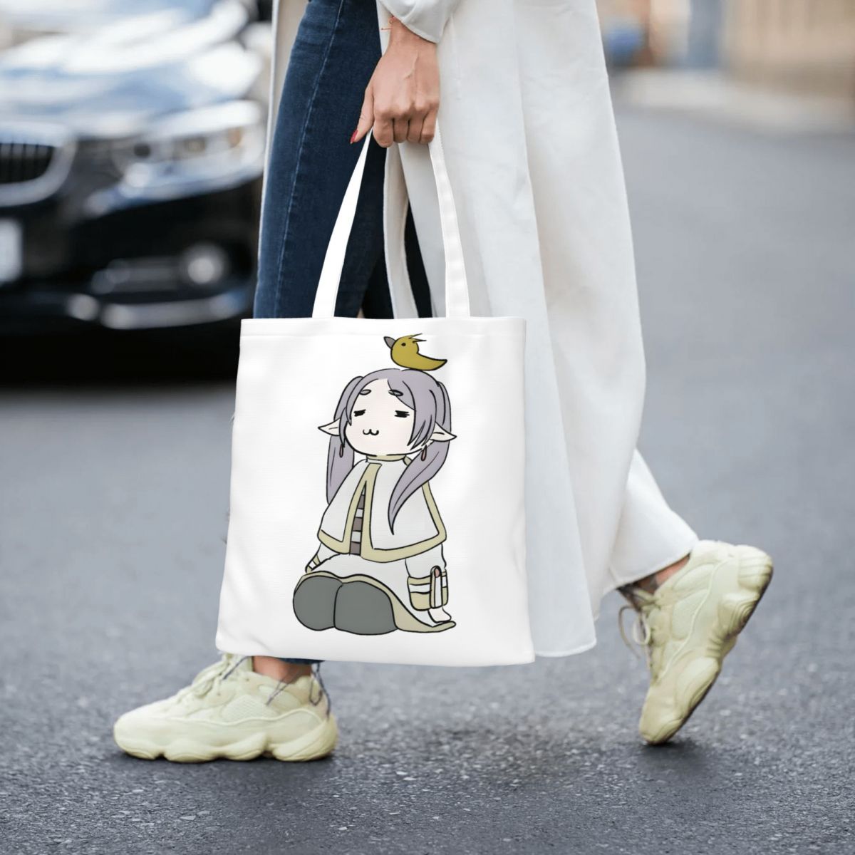Frieren Beyond Journey's End A - Anime Tote Bag review and price
