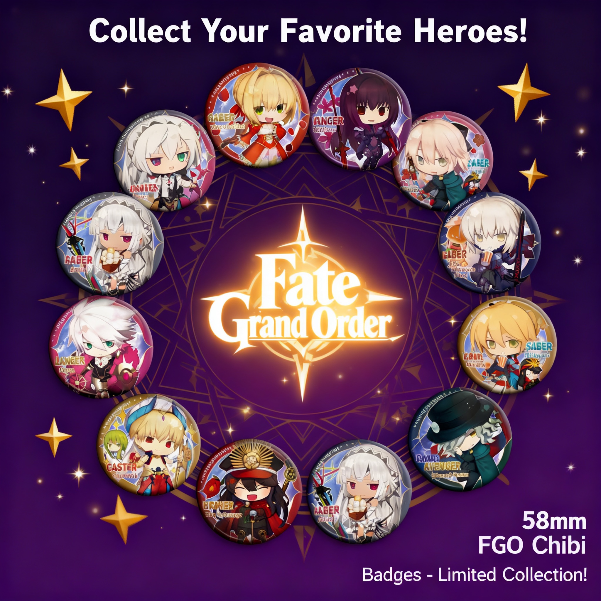 Fate Grand Order FGO Anime Bad - Fate Anime Merchandise review and price