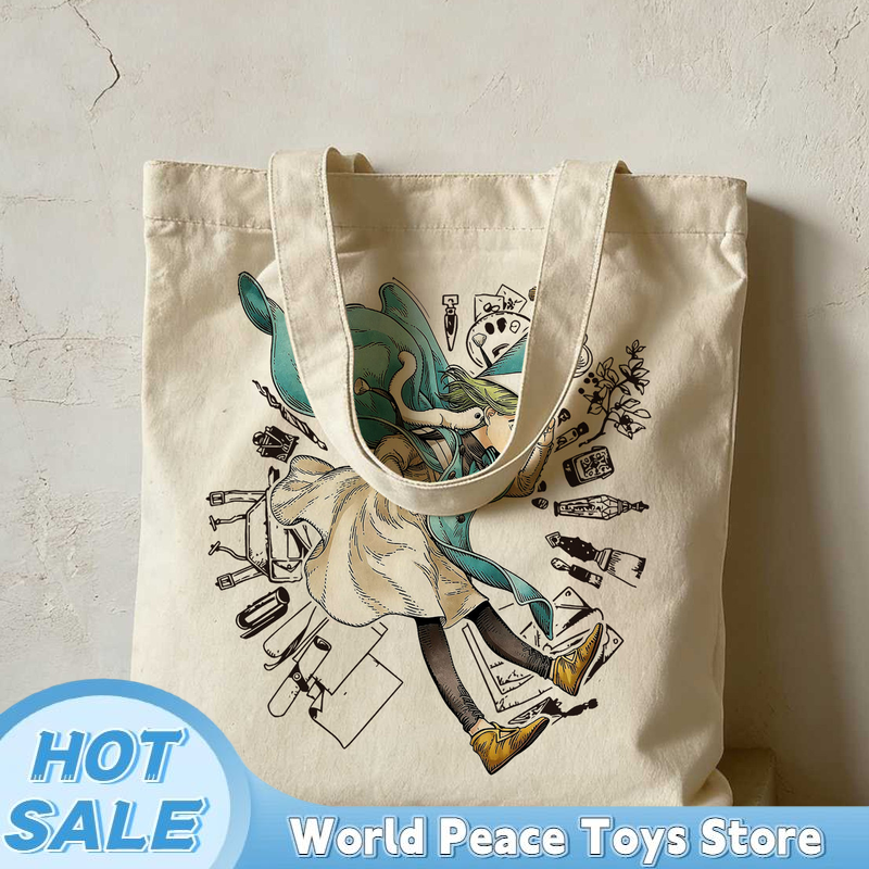 Japanese Witch Hat Atelier Can - Anime Tote Bag review and price