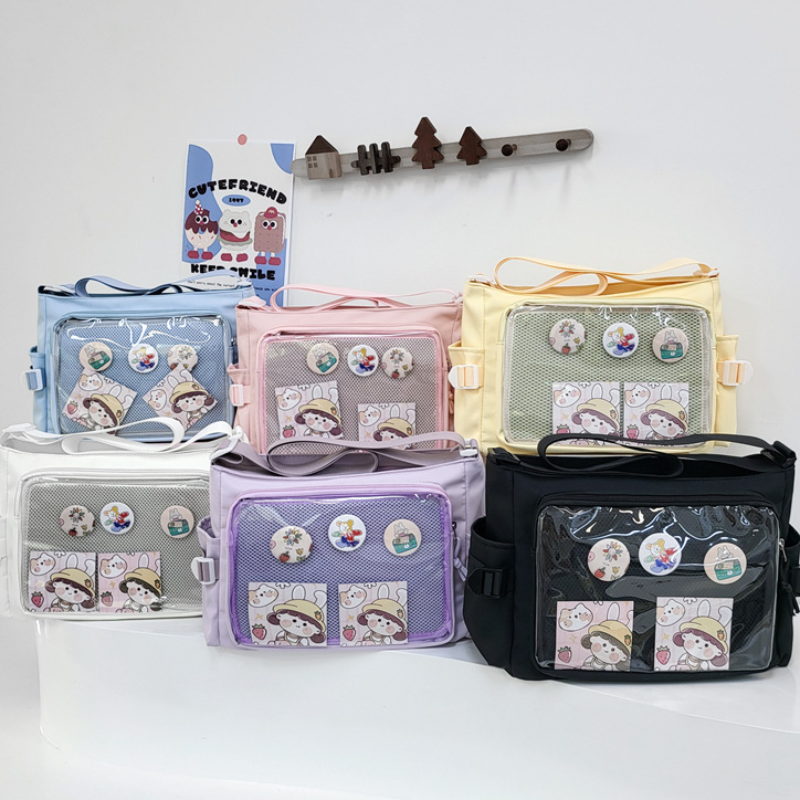 Transparent Badge Display Tote - Anime Tote Bag review and price