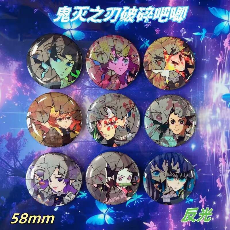 Demon Slayer Broken Badge Anim - Anime Merchandise Demon Slayer review and price