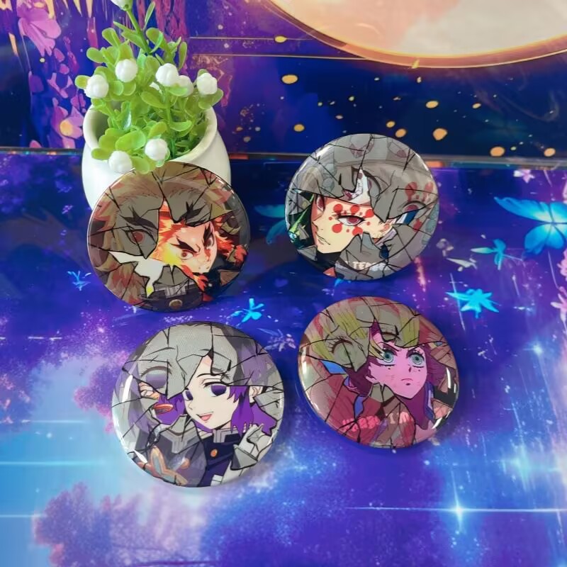 Demon Slayer Broken Badge Anim - Anime Merchandise Demon Slayer review and price