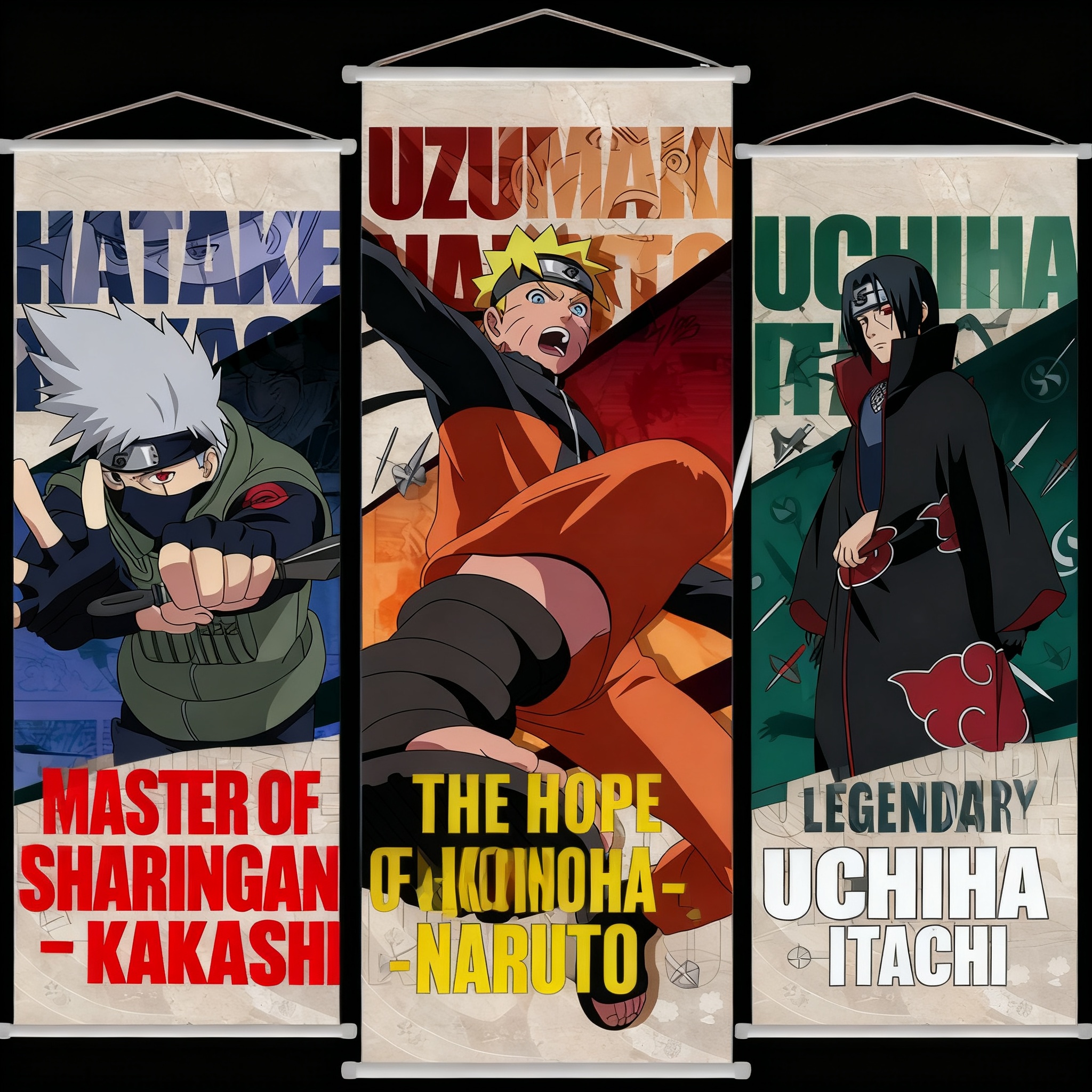 Naruto Anime Wall Hanging Scro - Anime Merchandise Japan review and price