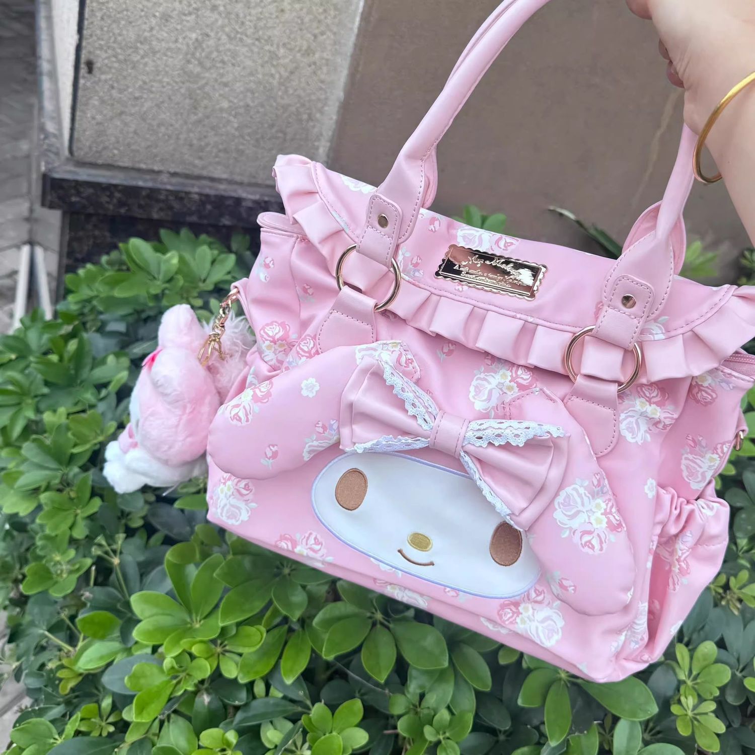 My Melody Cartoon Cute Shoulde - Anime Tote Bag review and price