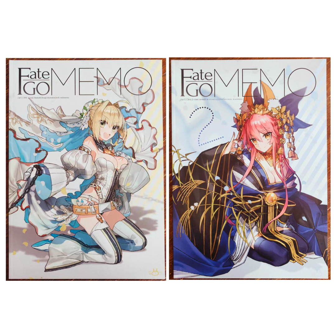 1 book Fate/GOMEMO 1 & 2 Art B - Fate Anime Merchandise review and price