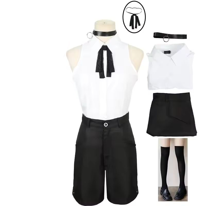 Reze Cosplay Costume Anime Wom - Anime Merchandise Men review and price