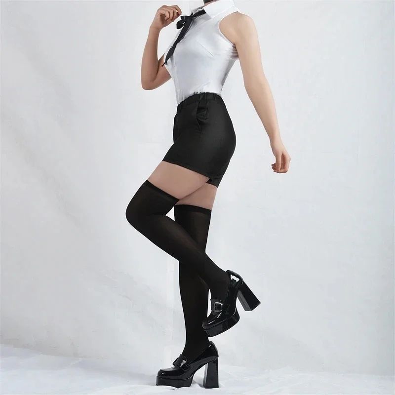 Reze Cosplay Costume Anime Wom - Anime Merchandise Men review and price