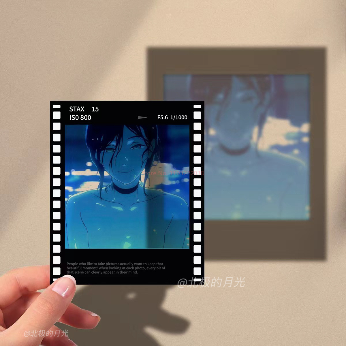 Chainsaw Man Reze Arc Polaroid - Anime Merchandise Men review and price
