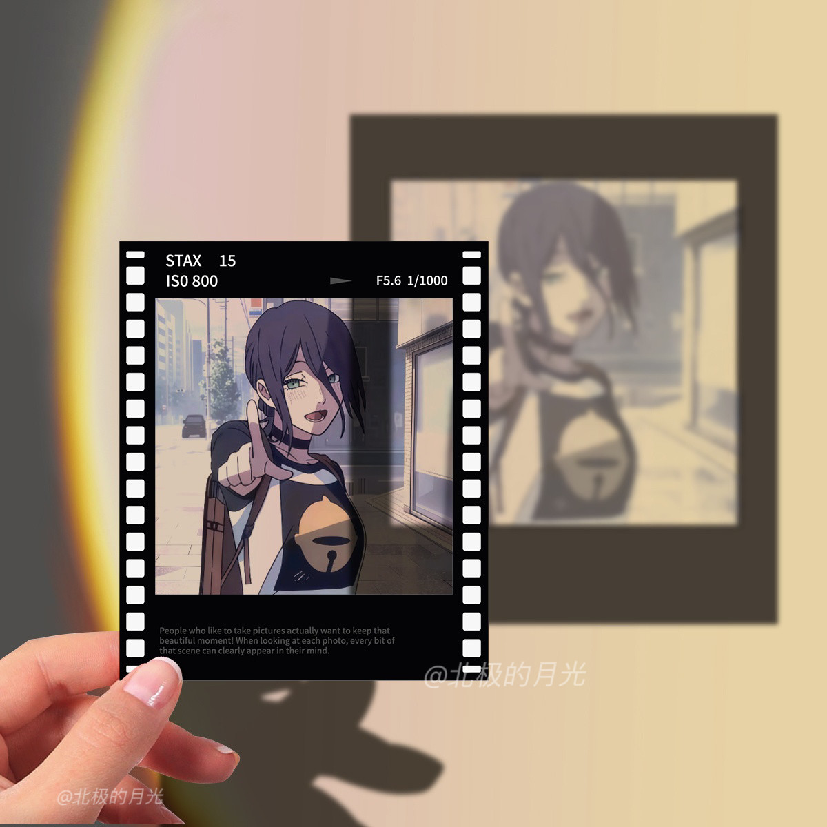 Chainsaw Man Reze Arc Polaroid - Anime Merchandise Men review and price