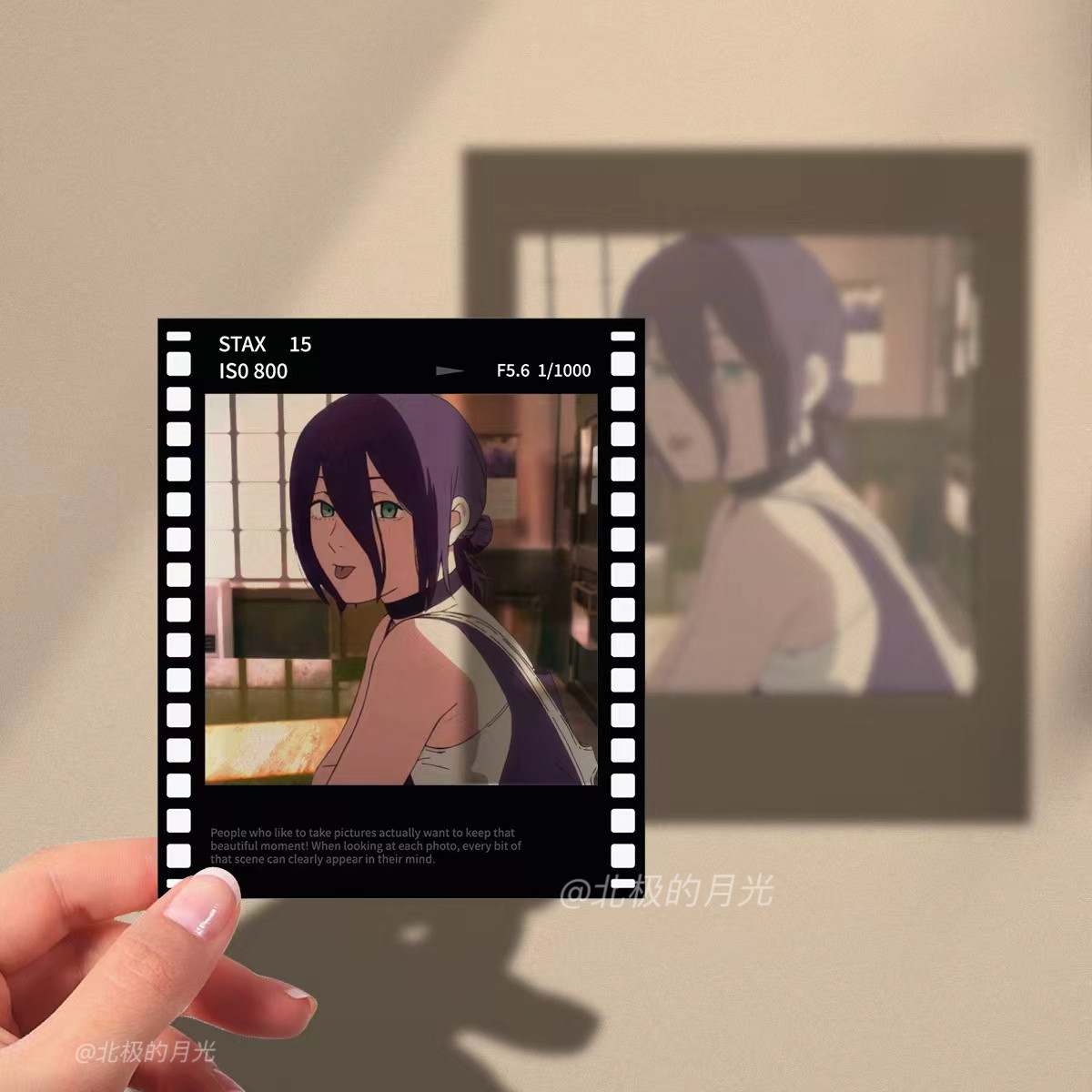 Chainsaw Man Reze Arc Polaroid - Anime Merchandise Men review and price