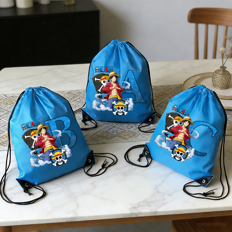 One Piece Man Drawstring Backp - Anime Merchandise Bag review and price