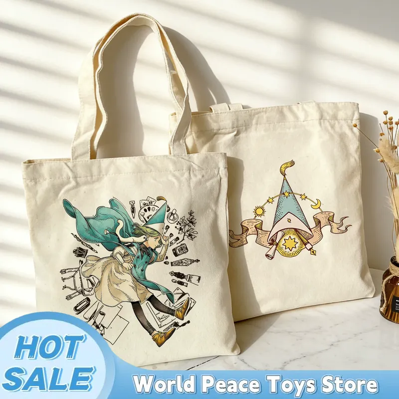 Japanese Witch Hat Atelier Can - Anime Tote Bag review and price