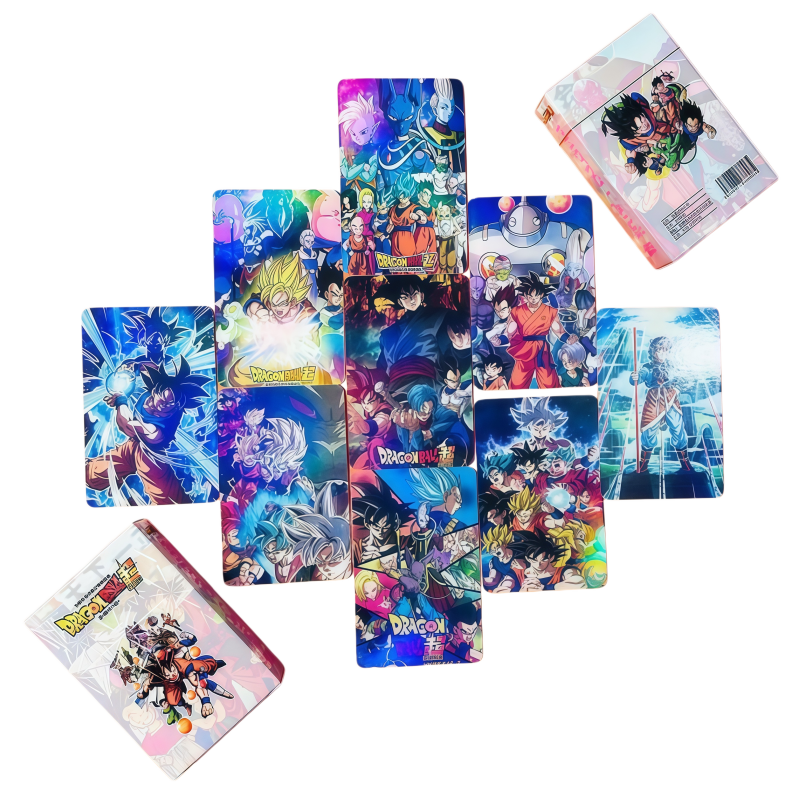 50pcs Dragon Ball holographic  - Anime Merchandise Japan review and price