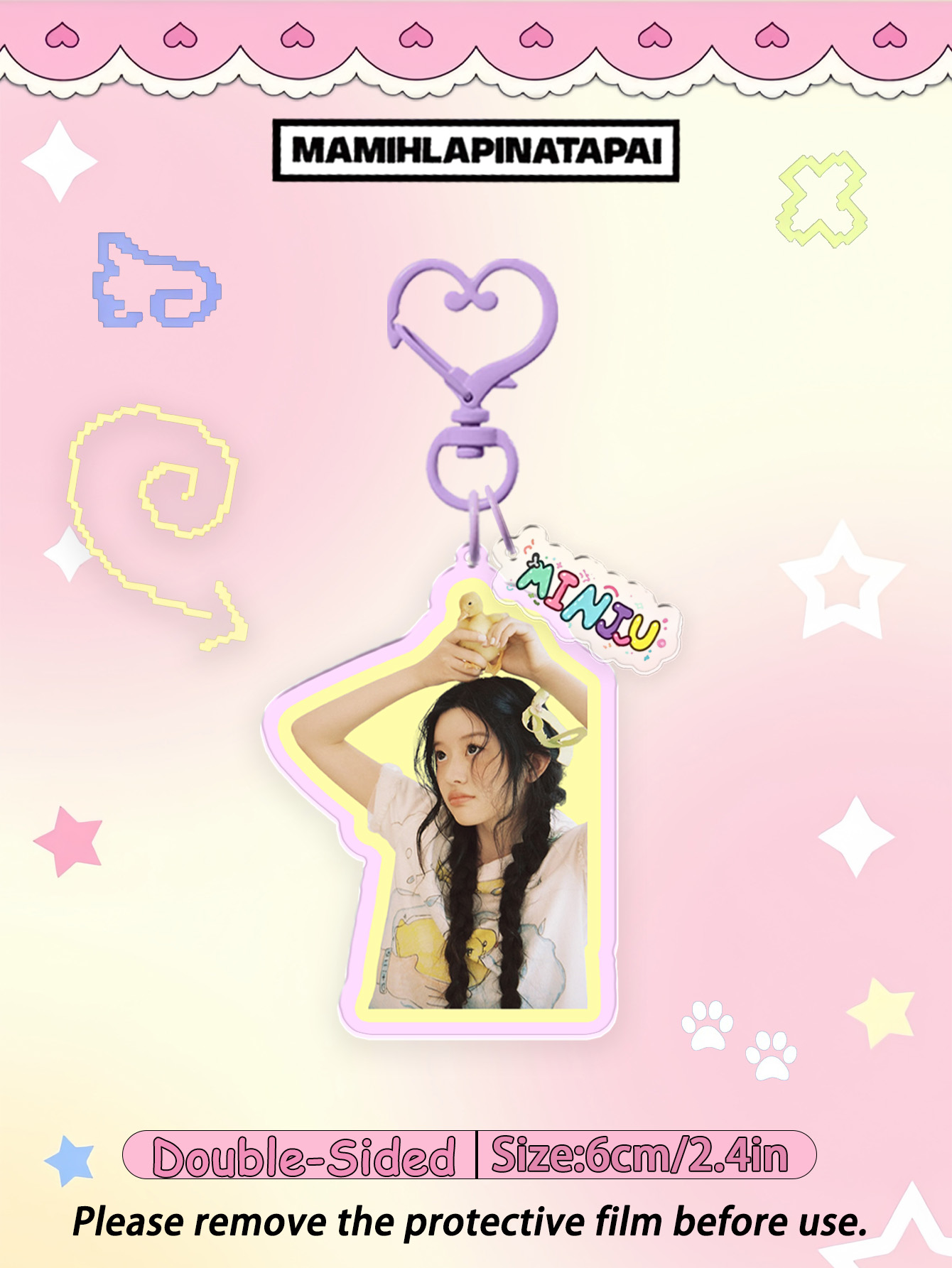 Illit Keychain, Mamihlapinatap - Anime Merchandise Names review and price
