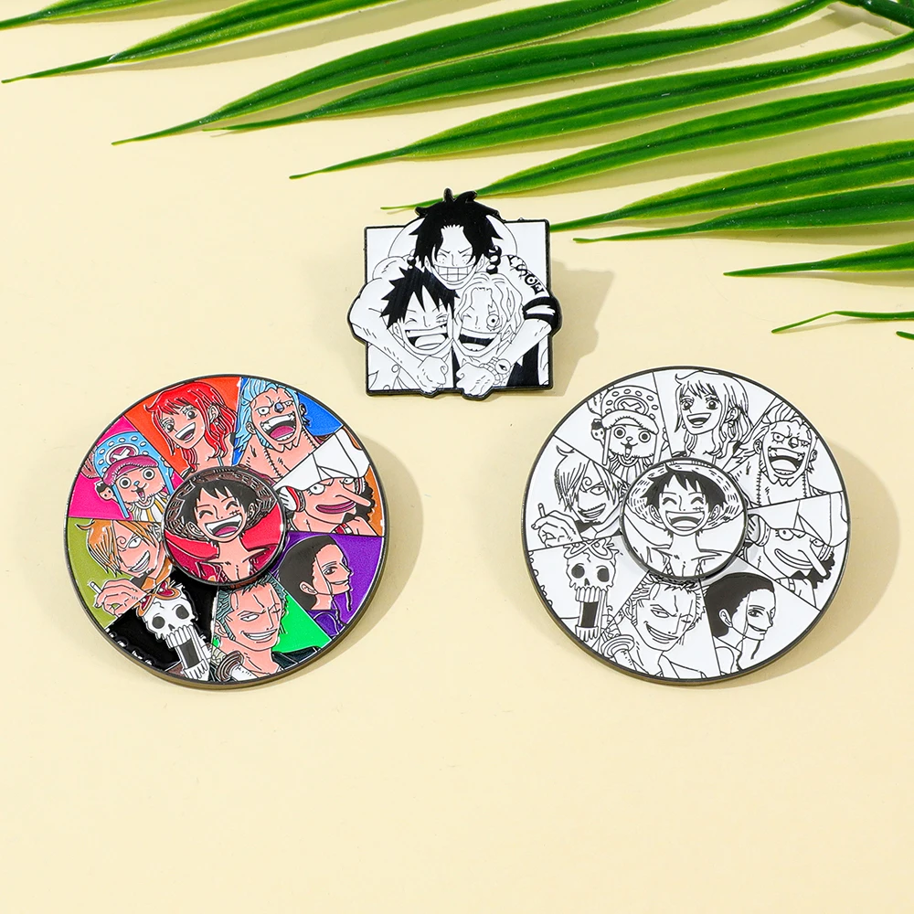 3 Pcs Anime One Piece Brooch L - Anime One Piece Merchandise review and price